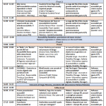 Link al PDF dell'agenda del sabato Link al PDF dell'agenda del sabato